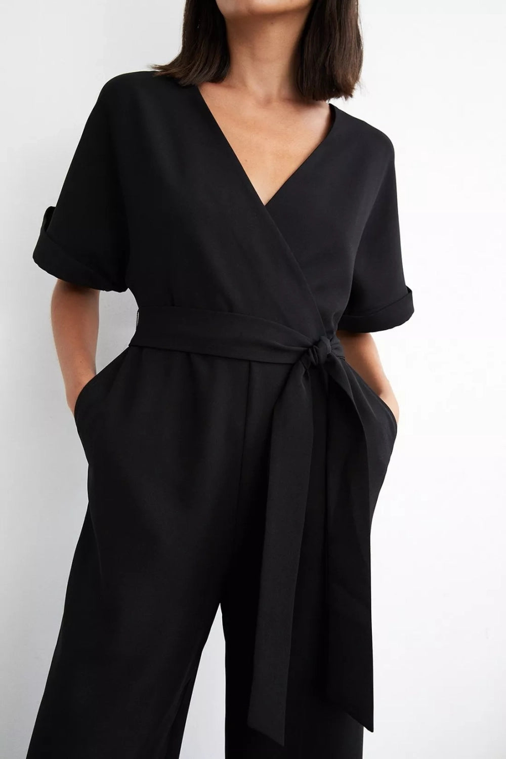 Perky Black Jumpsuit