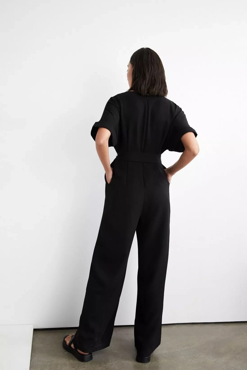 Perky Black Jumpsuit