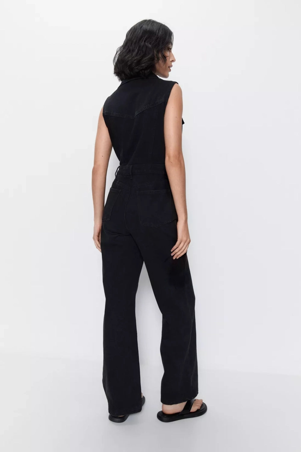 Pure Black Jumpsuit