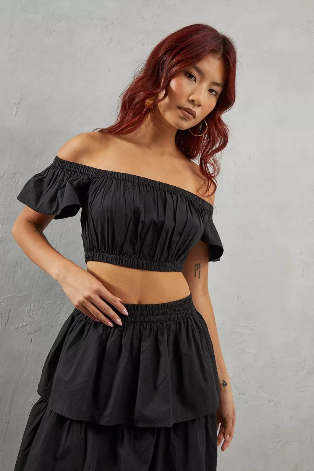 Shine Black Co-Ord