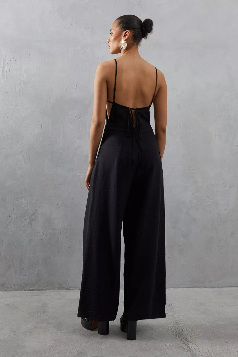 Smart Black Jumpsuit