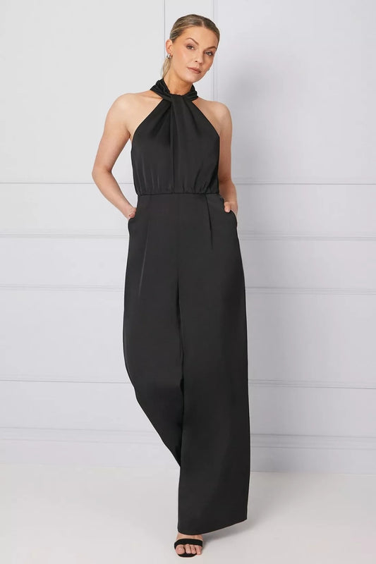 Soft Black Jumpsuit