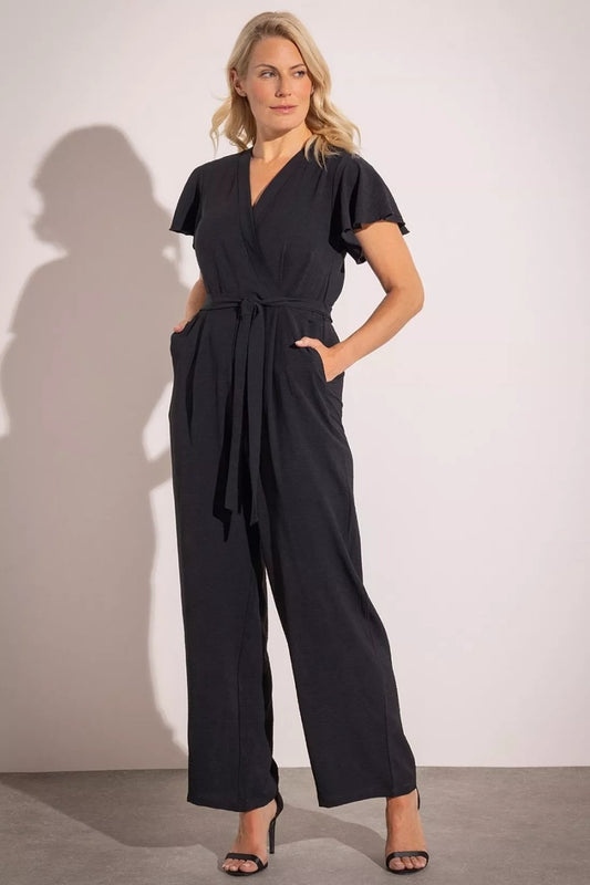 Spree Black Jumpsuit