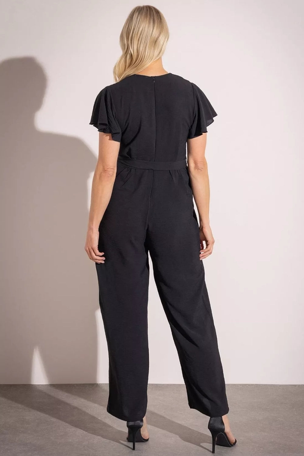 Spree Black Jumpsuit