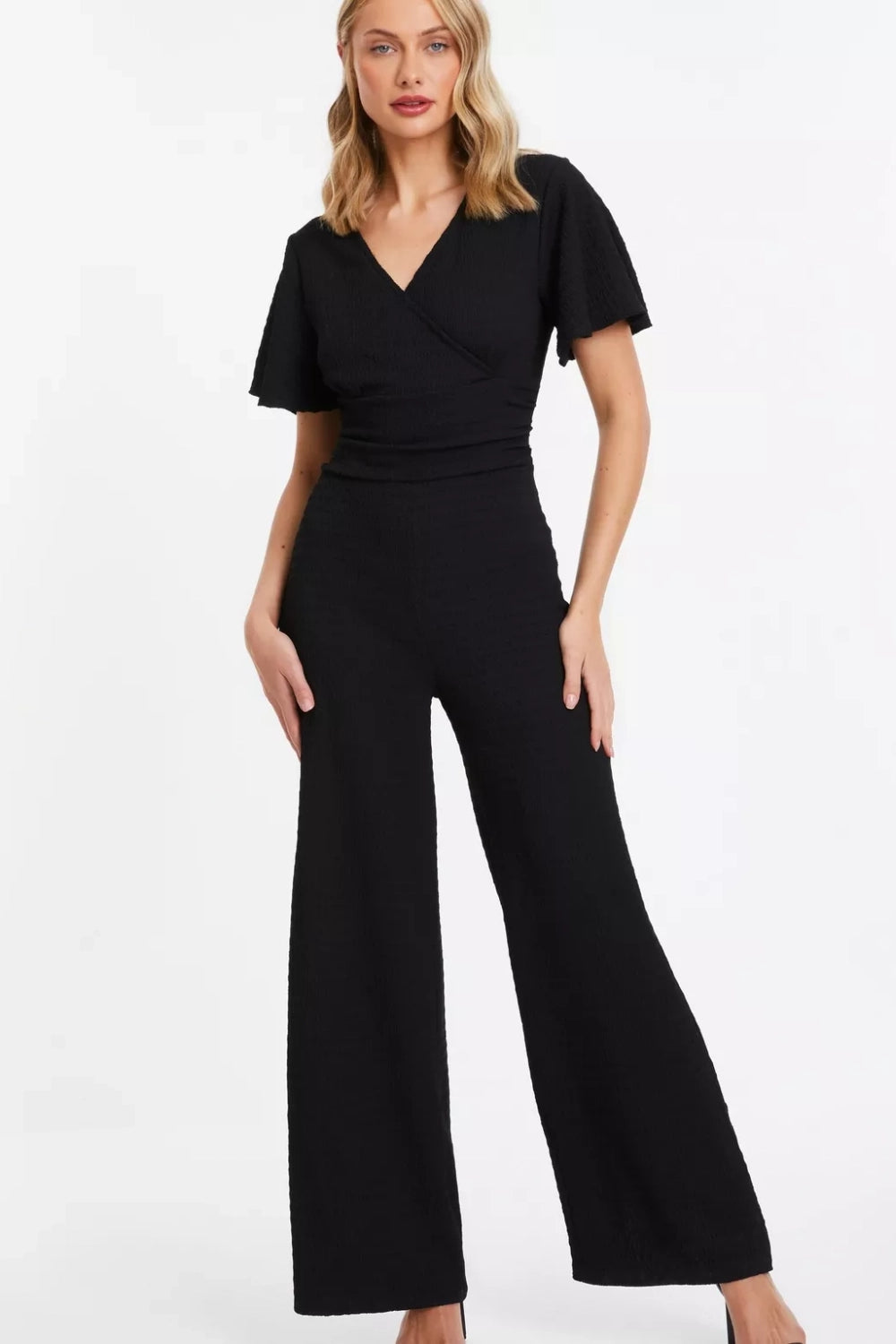 Twirl Black Jumpsuit