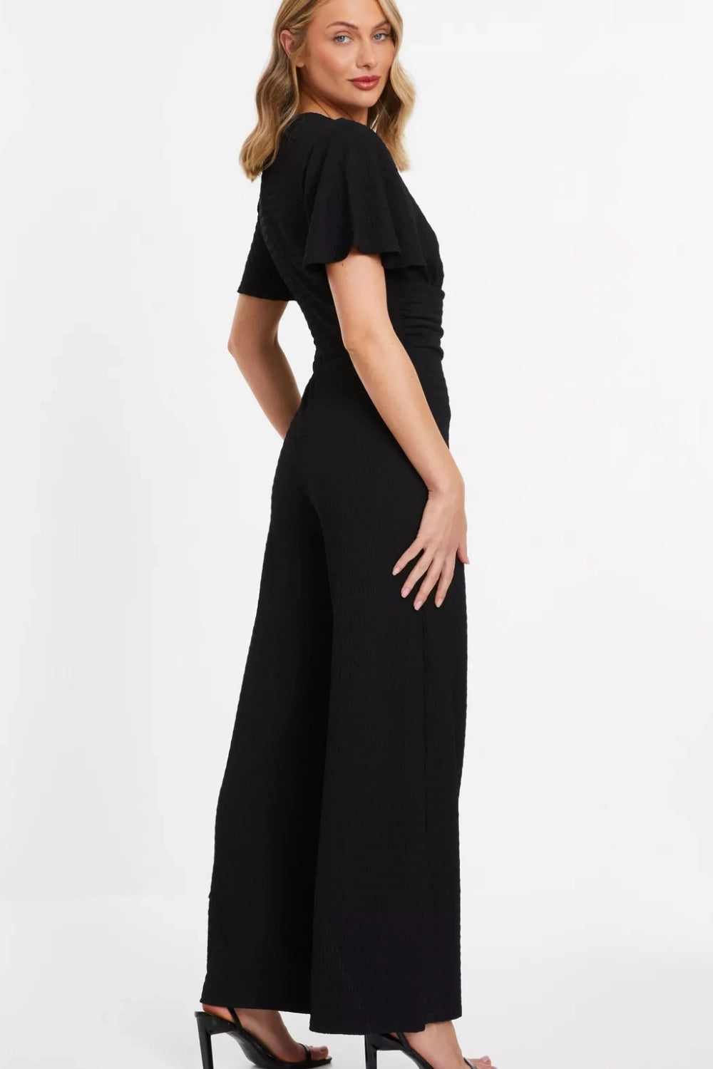 Twirl Black Jumpsuit