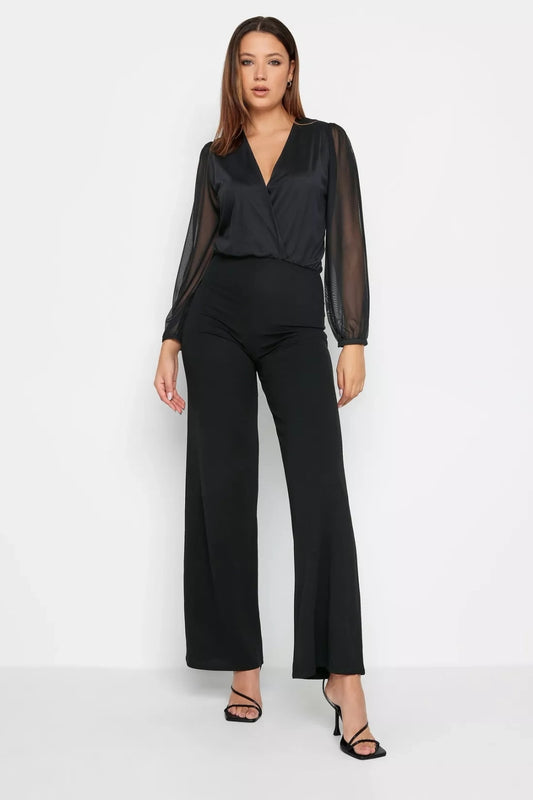 Elegancia Black Jumpsuit