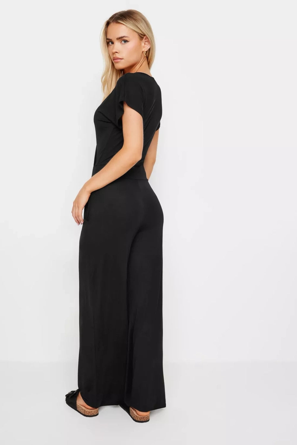 Silhouette Black Jumpsuit