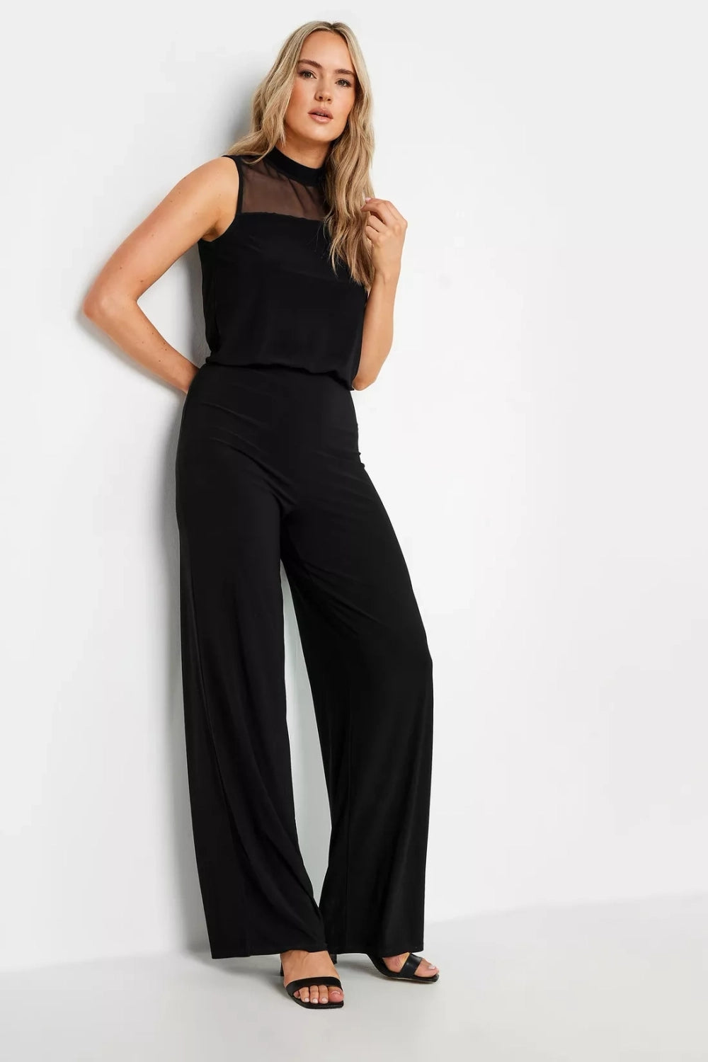 Charmeuse Black Jumpsuit