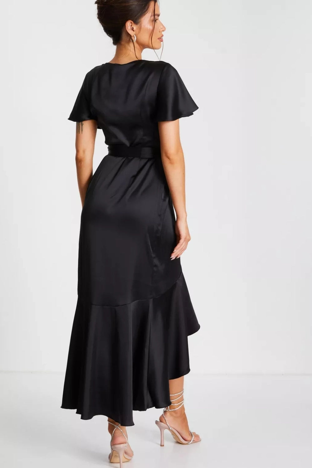 Refinedra Black Dress