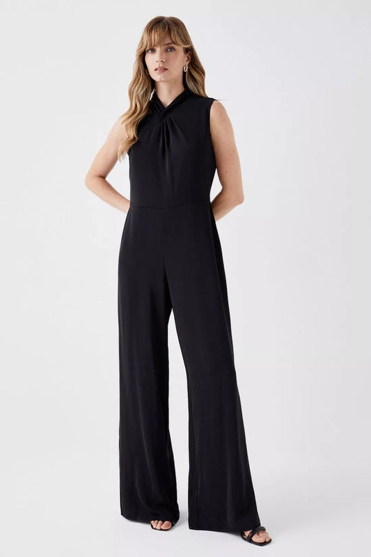 Chum Black Jumpsuit