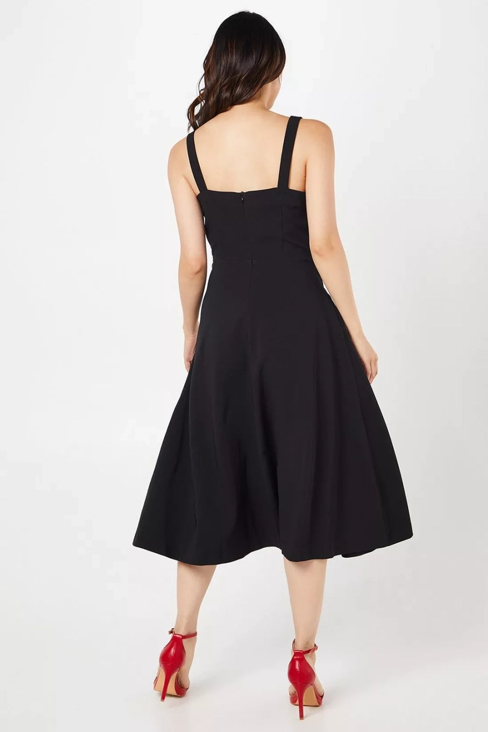 Deft Black Dress