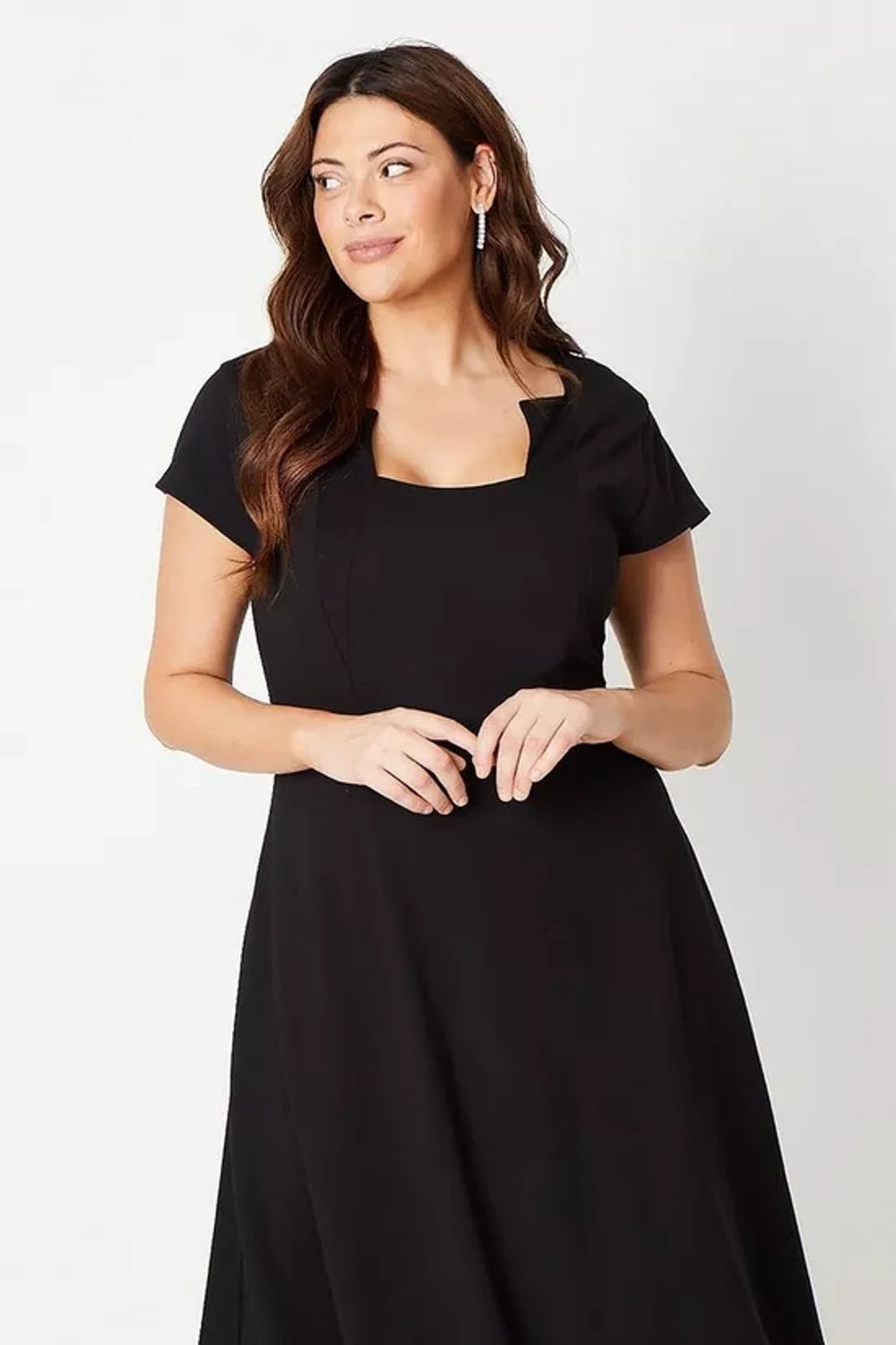 Fit Black Dress