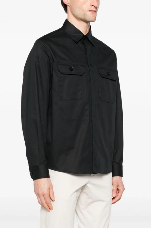 Vermilion Black Shirt