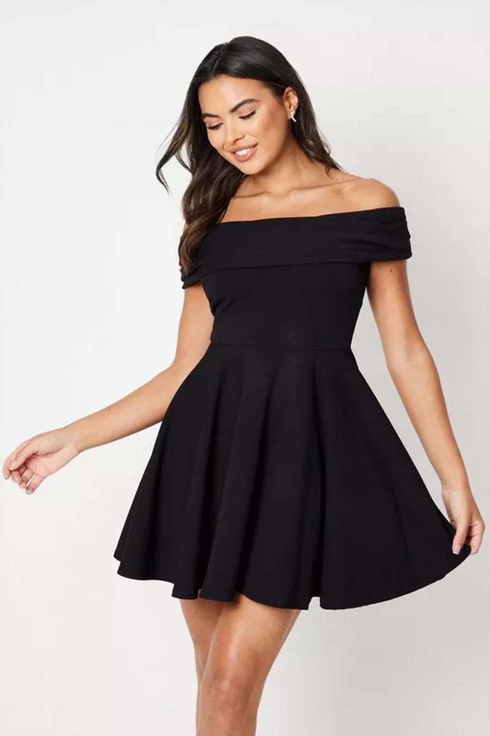 Gush Black Dress