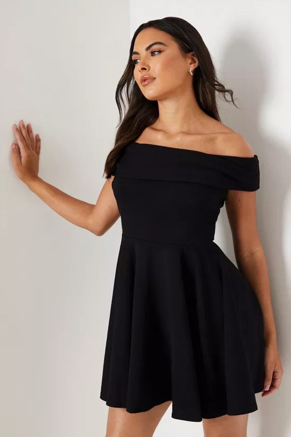 Gush Black Dress