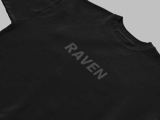 Raven Round Neck Tee